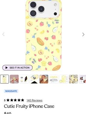 Velvet Caviar Cutie Fruity iPhone Case for iPhone 15 Pro Max
